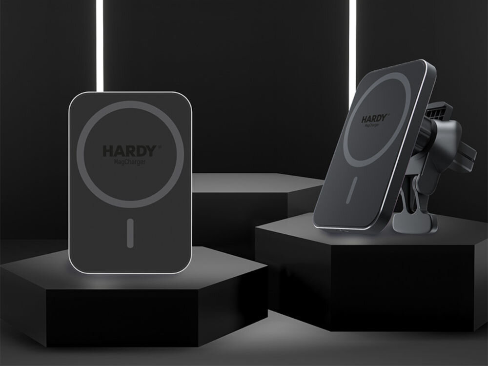 Uchwyt samochodowy 3MK Hardy MagCharger Czarny usb-c