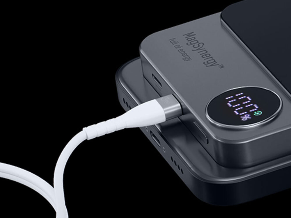 Powerbank 3MK MagSynergy 10000mAh Czarny