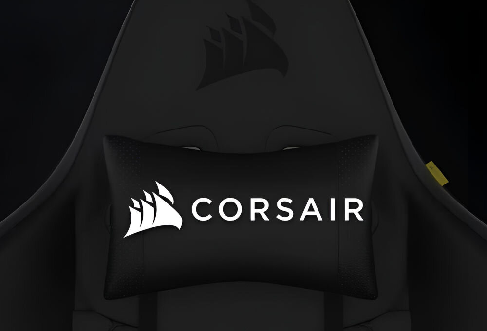 Fotel CORSAIR TC100 Relaxed Leatherette Czarny design relaks