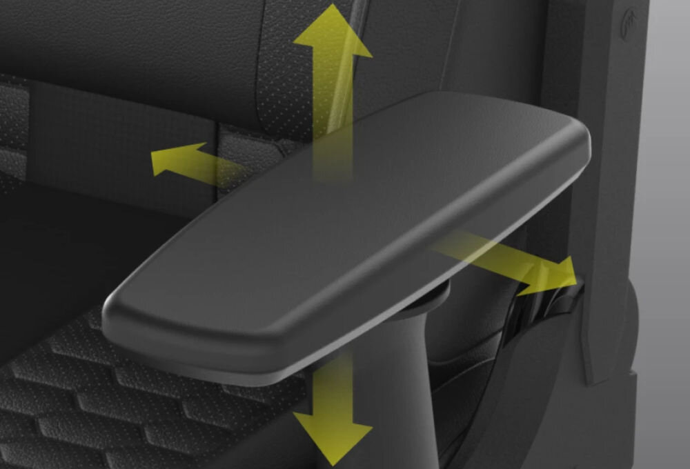 Fotel CORSAIR TC100 Relaxed Leatherette Czarny regulacja pozioma pionowa