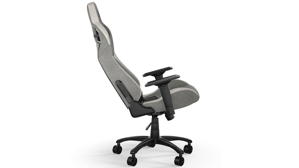 Fotel CORSAIR Eleganckie wykończenie wygodny komfort użytkowania wymiary regulacja Ergonomiczny design dla graczy do pracy do biura wysoka jakość Stylowy Siedzisko oparcie podłokietniki trwały
