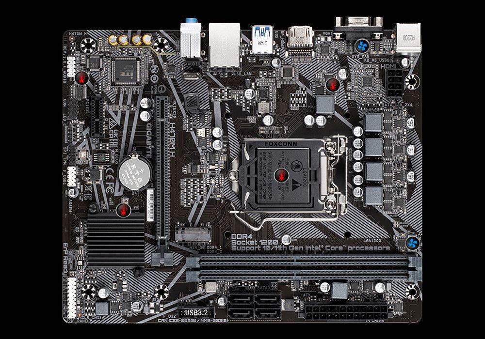 Płyta główna GIGABYTE H470M H - Smart Fan 5 