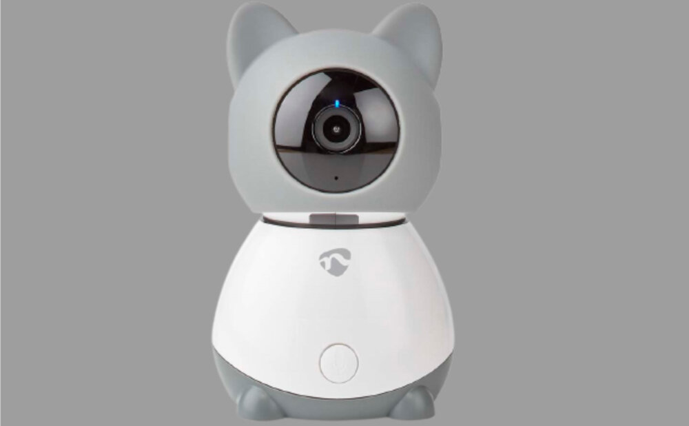 Niania elektroniczna NEDIS WIFICI30CGY monitorowanie siec WiFi