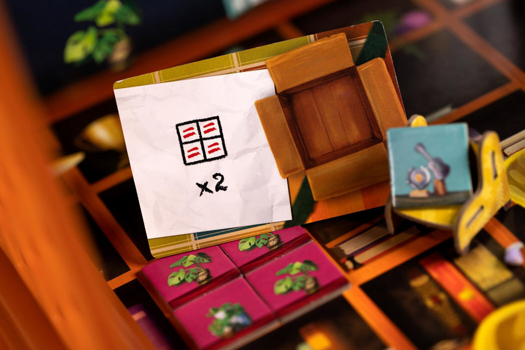 Gra planszowa LUCKY DUCK GAMES Półeczka zabawa rodzina przygoda żetony tury rzeczy koty