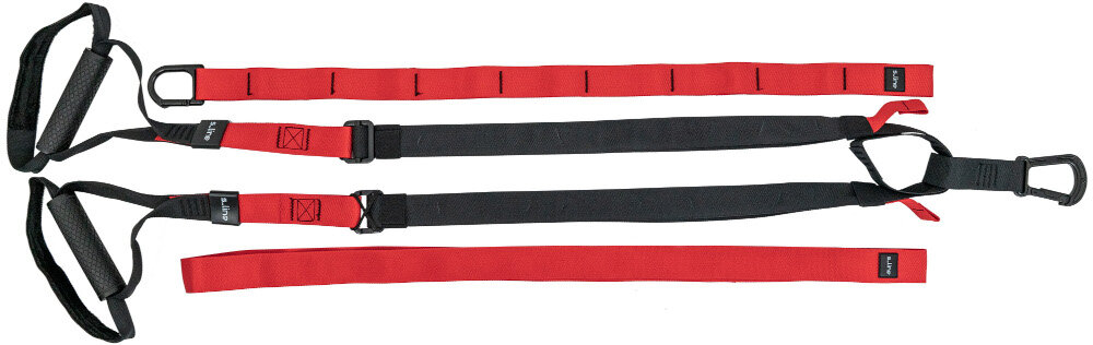 Zestaw taśm do ćwiczeń S-LINE SA017 opakowanie dokumentacja