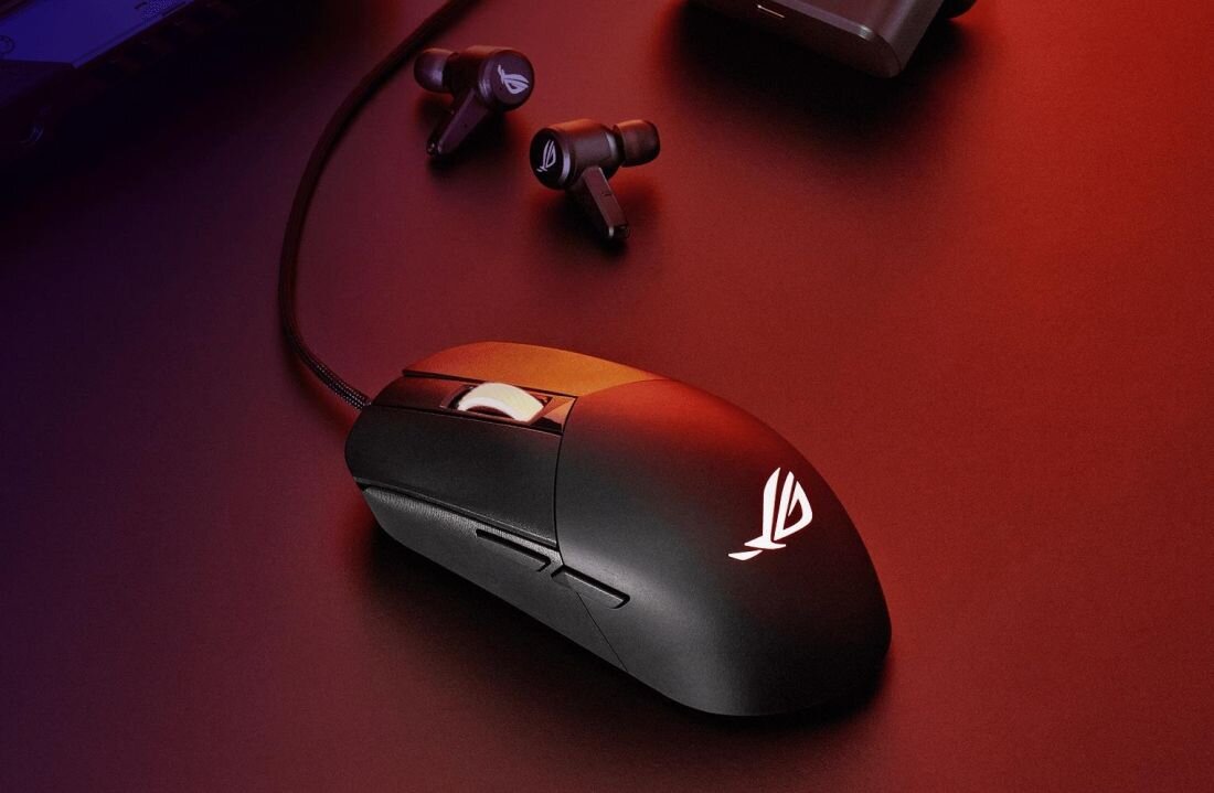 Mysz ASUS ROG Strix Impact III - Oświetlenie Aura