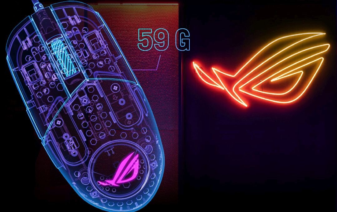 Mysz ASUS ROG Strix Impact III - ultralekka