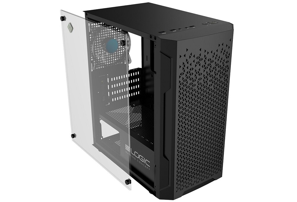 Obudowa LOGIC CONCEPT Więcej przestrzeni gaming wentylatory LED RGB skuteczna praca Zbuduj komputer