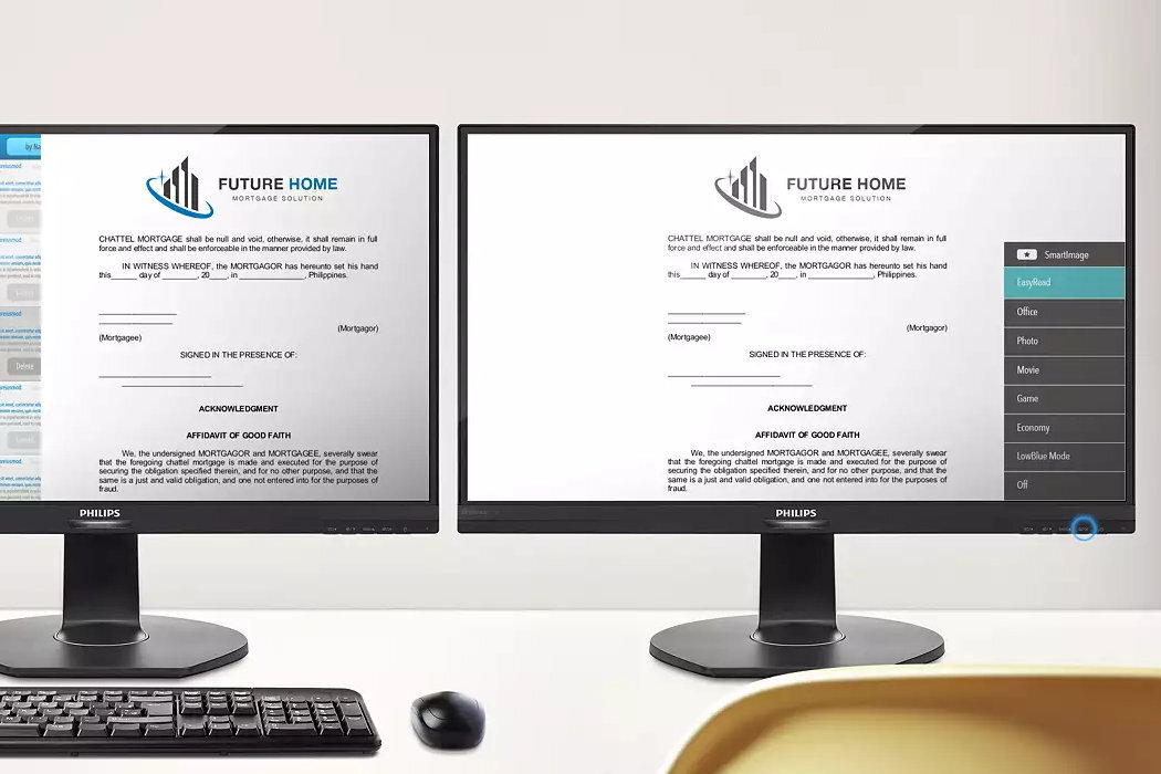 Monitor PHILIPS 16B1P3302D  biuro dom wygoda mobilność podstawka dotykowy wyposażenie