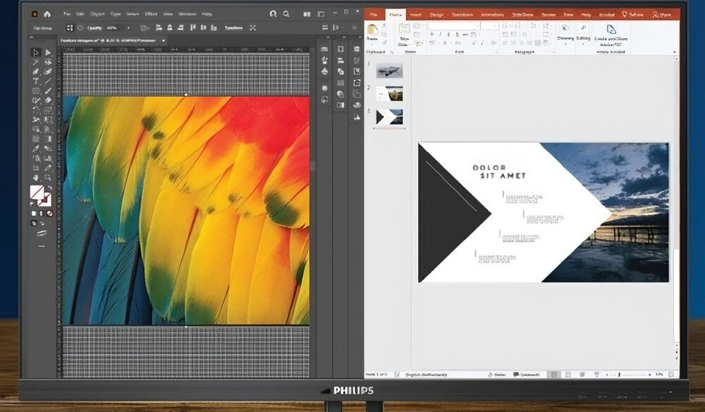 Monitor PHILIPS 27E1N8900 26.9 3840x2160px 0.1 ms porty złącz podłączenie hub