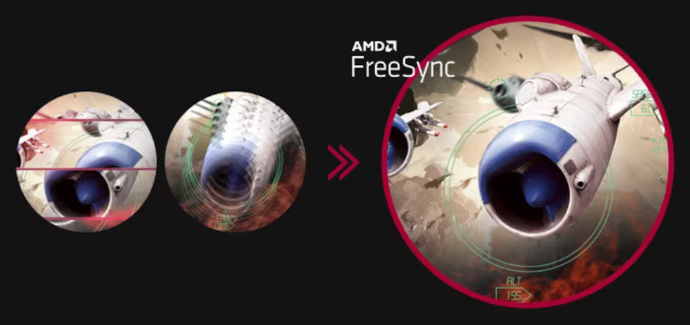 Monitor LG UltraWide 35WN75CP-B stabilność synchronizacja FreeSync płynność