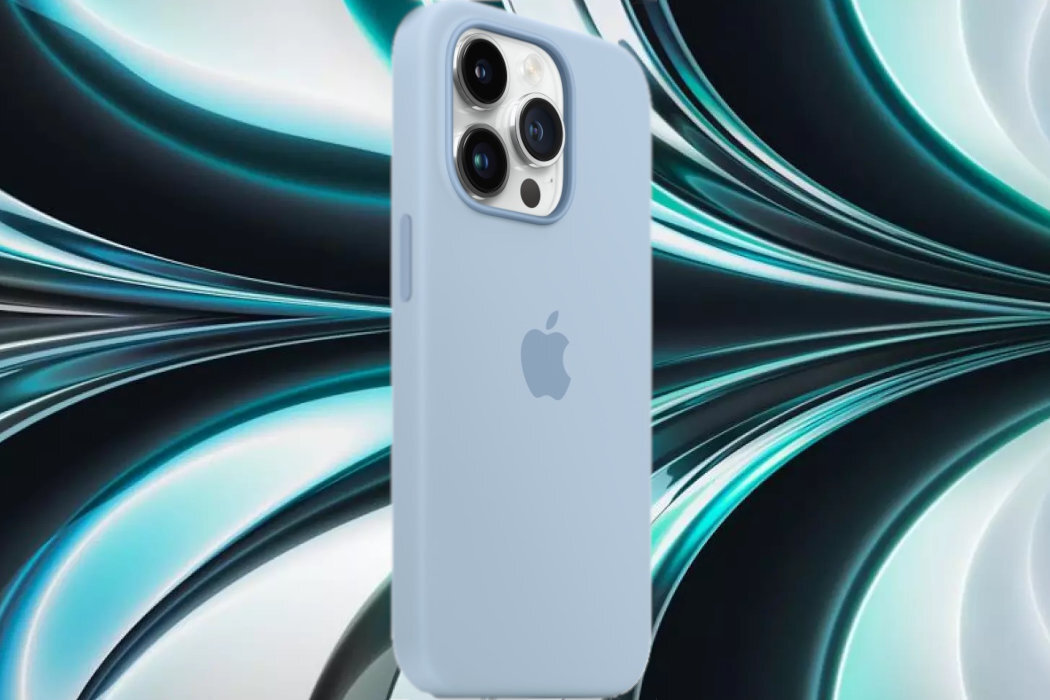 Etui APPLE Silicone Case MagSafe do iPhone 14 Pro Max Czysty Błękit magnesy ładowanie szybkość magsafe certyfikat