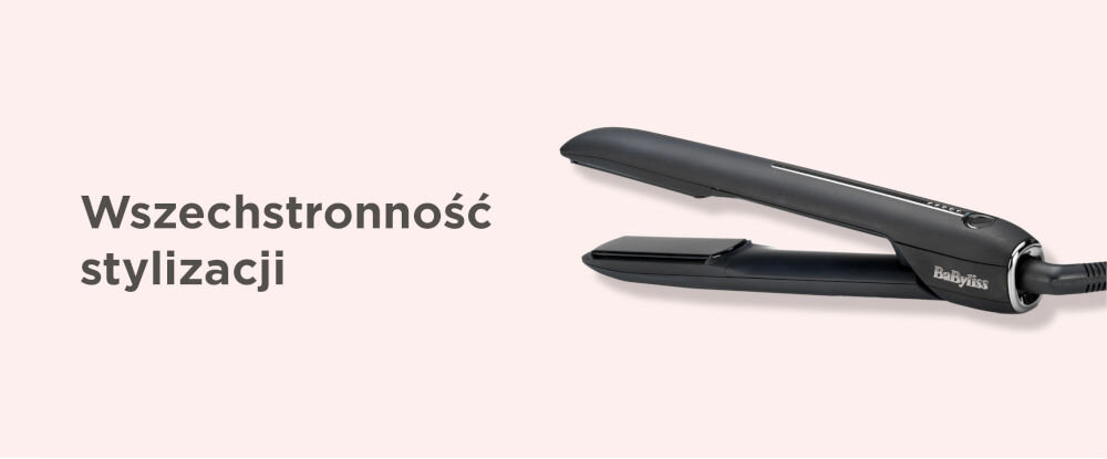 Prostownica BABYLISS ST485E 230 stopni zakrzywiona obudowa tworzenie loków wszechstronna prostuje włosy kręci więcej możliwości