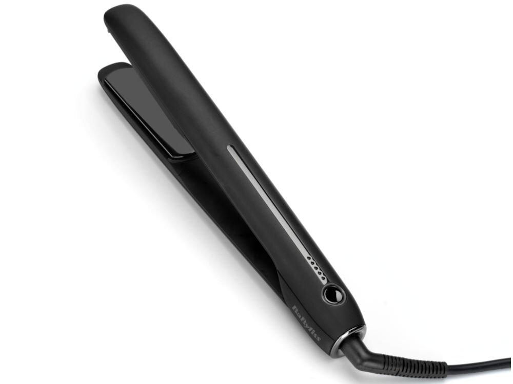 Prostownica BABYLISS ST485E 230 stopni przewód długość długi przewód obrotowy uchwyt zestaw silikonowa osłona płytek mata termiczna