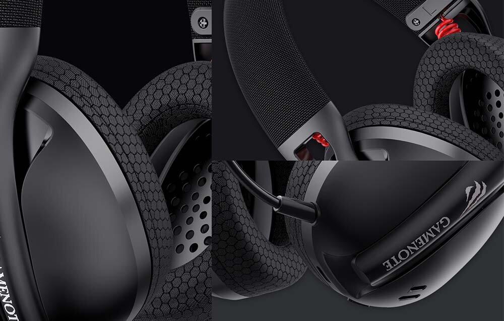 Słuchawki HAVIT Gamenote Fuxi H1 design komfort lekkość dźwięk jakość wrażenia słuchowe ergonomia lekkość sport aktywność podróże czas pracy działanie akumulator