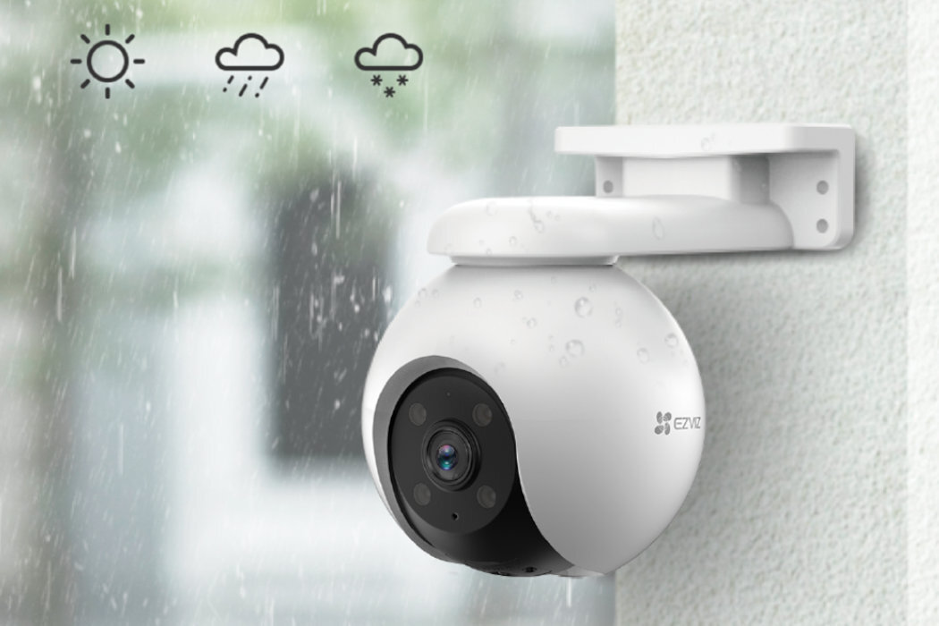 Kamera EZVIZ H8 Pro 3K Detekcj WDR Dźwięk syrena redukcja szumów Anti-Flicker strumień Sygnał Ochrona dysk chmura Regulacja jasność Błyski