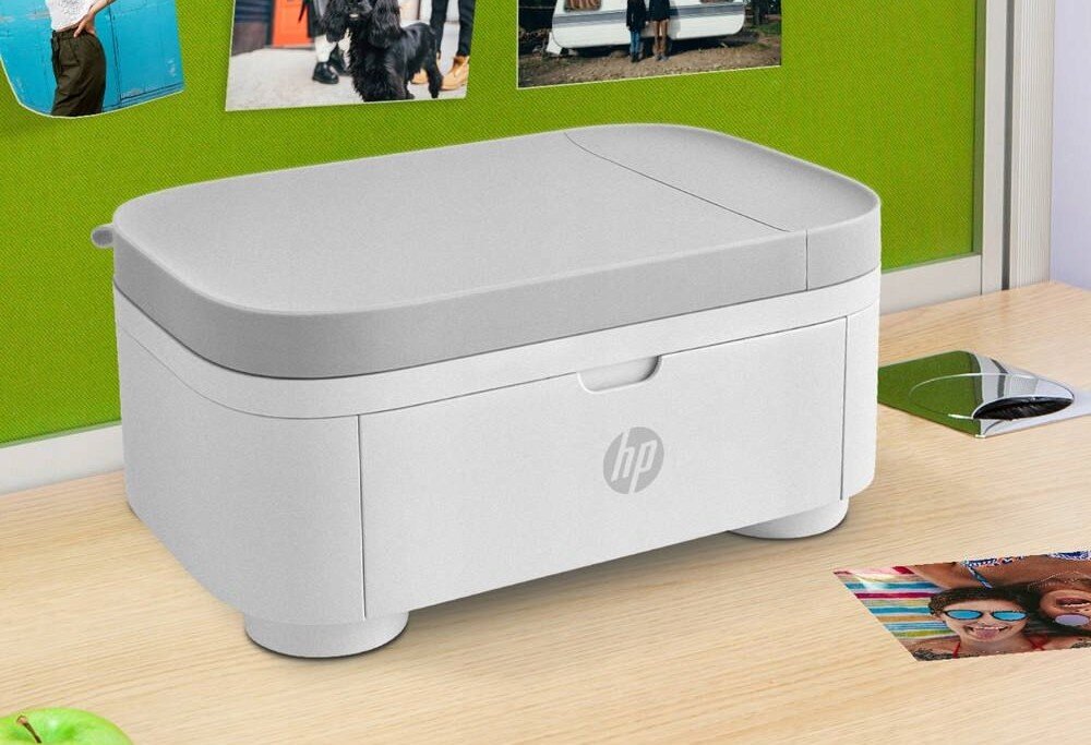 Drukarka HP Sprocket Studio Plus Wi-Fi, Bluetooth Biały działanie opis