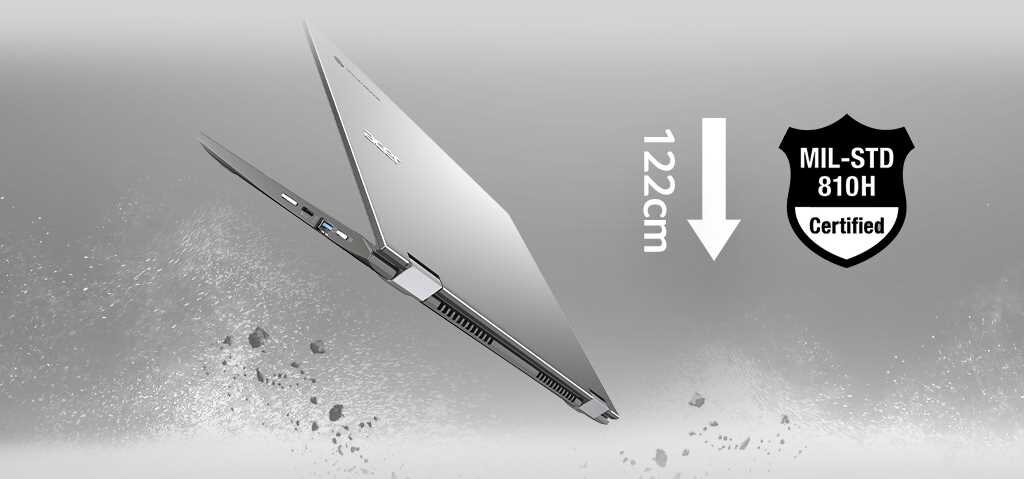 Laptop ACER Chromebook Spin 713 CP713-3W - MIL-STD-810H