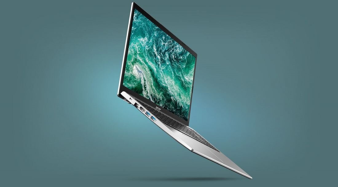 Laptop ACER Aspire 3 A317-53 - ergonomiczny zawias   