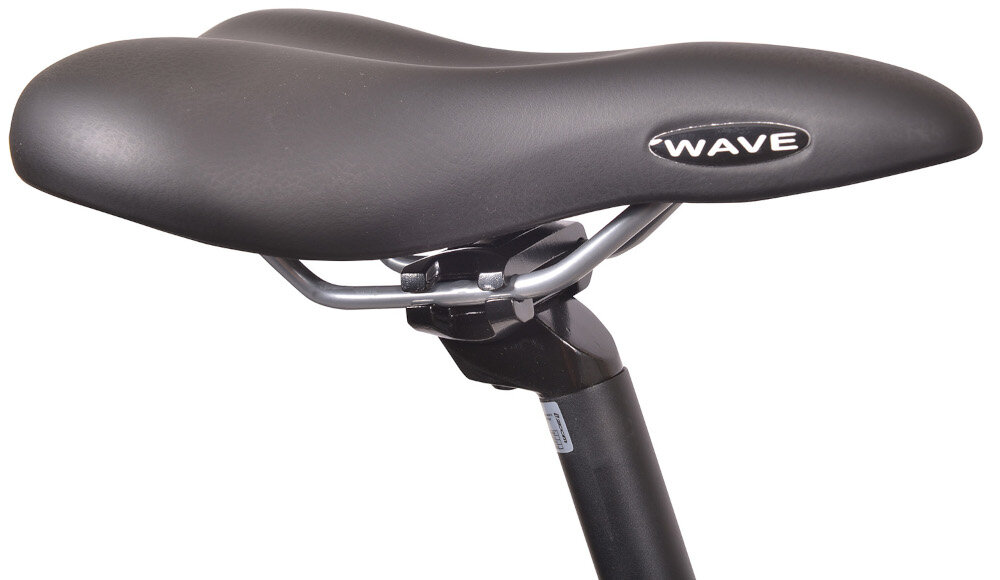 Rower trekkingowy INDIANA X-Road 1.0 M23 28 cali męski Ciemnobrązowy prosta sztyca siodełka siodełko marki SELLE ROYAL Wave 8204 HEC ergonomiczna konstrukcja bardzo wygodne
