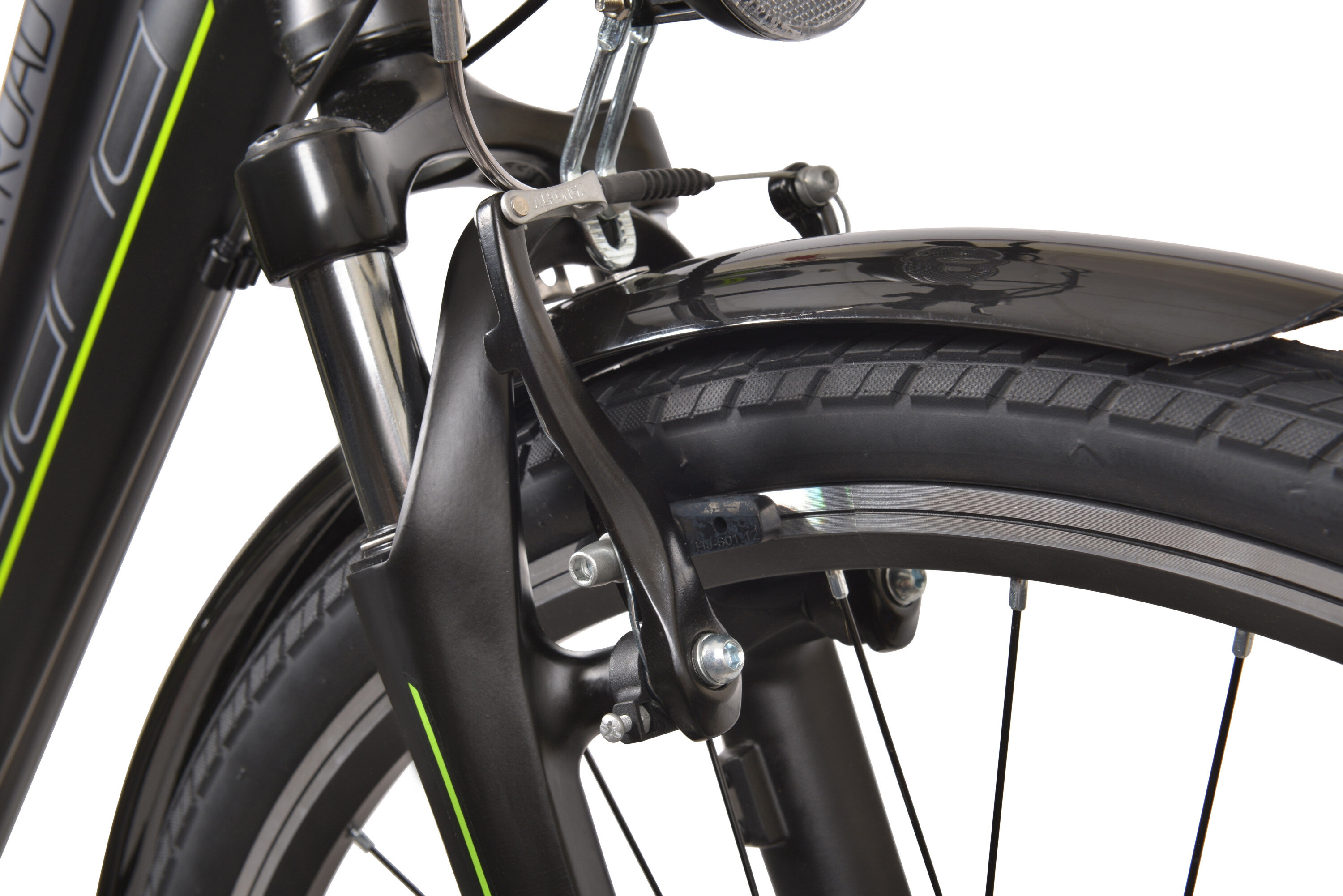 Rower trekkingowy INDIANA X-Road 1.0 28 cali damski Czarny hamulce V-Brake lekkie duża siła hamowania