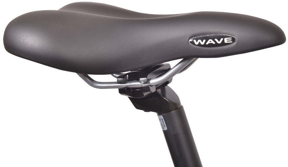 Rower trekkingowy INDIANA X-Road 1.0 M19 28 cali męski Piaskowy prosta sztyca siodełka siodełko marki SELLE ROYAL Wave 8204 HEC ergonomiczna konstrukcja nie odkształca się bardzo wygodne