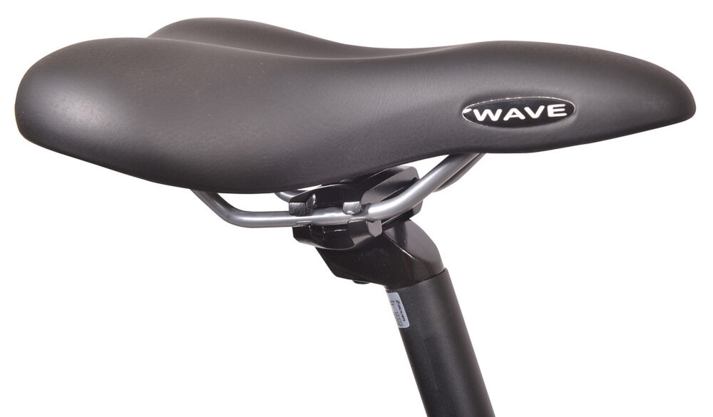 Rower trekkingowy INDIANA X-Road 1.0 M23 28 cali męski Srebrny prosta sztyca siodełka siodełko marki SELLE ROYAL Wave 8204 HEC ergonomiczna konstrukcja bardzo wygodne