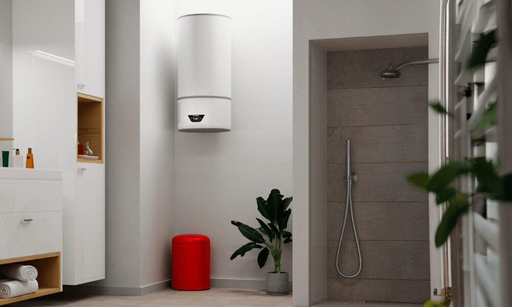 Bojler elektryczny ARISTON Lydos Hybrid 100 l Zaawansowane funkcje funkcja Shower Ready powiadomienia system i-Memory tryby energetyczne dostosowanie Emalia tytanowa program antylegionella temperatura