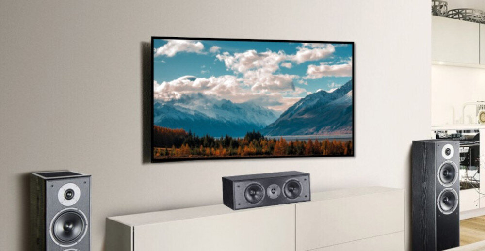 Głośnik centralny MAGNAT Monitor S12 C - Technologia FE Dynamics, kopułka Mylar