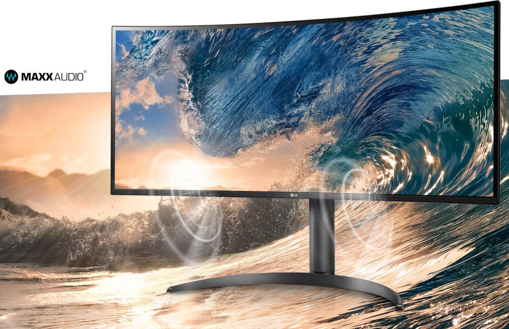 Monitor LG UltraWide 34WP85CP-B dźwięk głośniki moc
