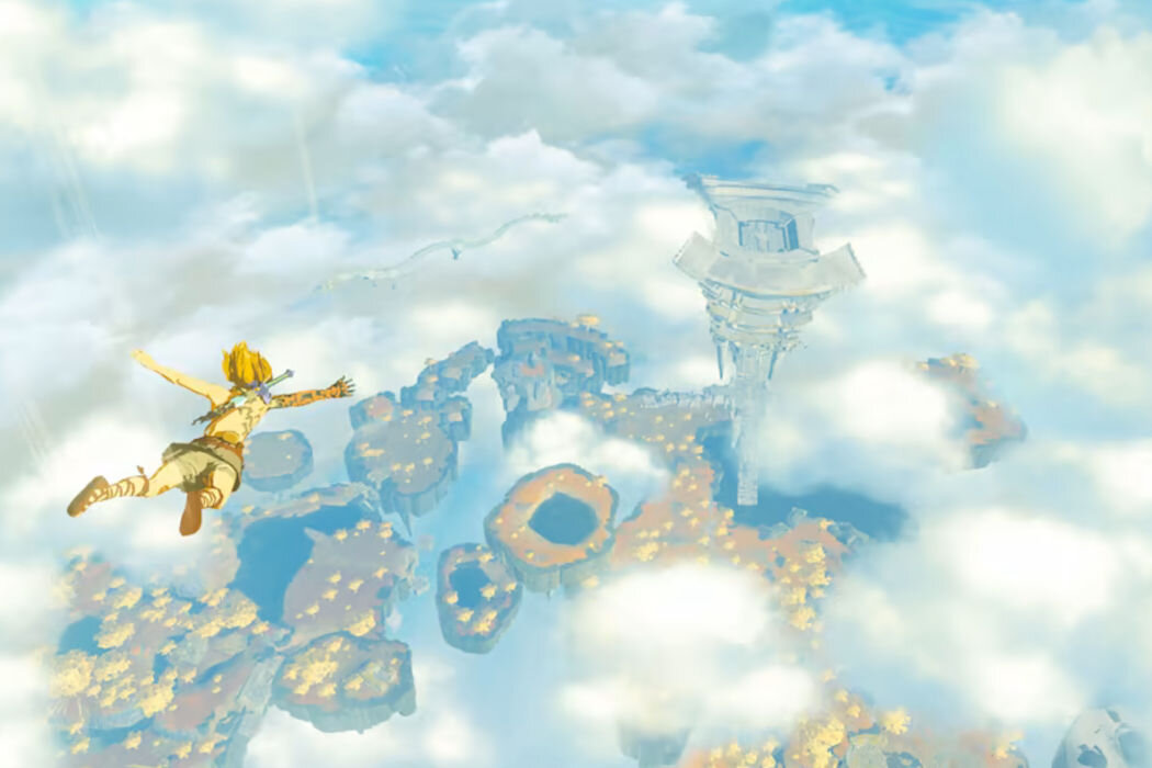 The Legend of Zelda: Tears of the Kingdom Gra NINTENDO SWITCH Wieże Kapliczki Wioski Stajnie