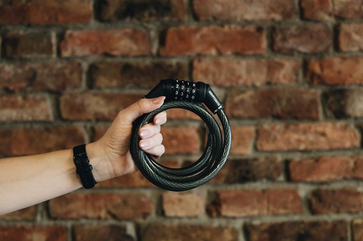 zapięcie rowerowe KRYPTONITE Kryptoflex K003311 Linka wymiary materiał wykonania jakość bezpieczeństwo