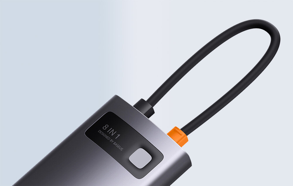 Stacja dokująca BASEUS StarJoy wygoda korzystanie możliwości laptop przesył pliki port HDMI transmisja dane szybkie ładowanie przydatny na co dzień dopsowanie