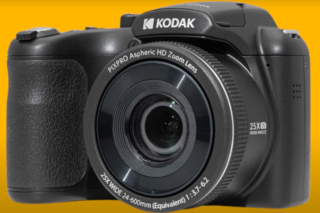 Aparat KODAK PixPro AZ255BK rozdzielczość bateria stabilizacja zoom af przysłona obiektyw makro ogniskowa