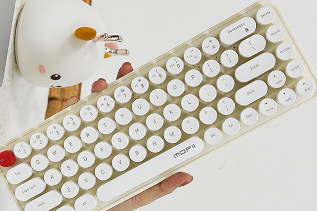 Zestaw MOFII Bean 2.4G duża funkcjonalność, 13 klawiszy multimedialnych