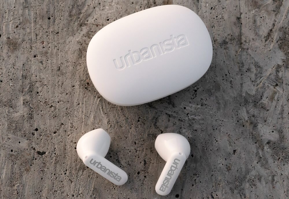 Słuchawki douszne URBANISTA Copenhagen styl sterowanie czas pracy ruch swoboda