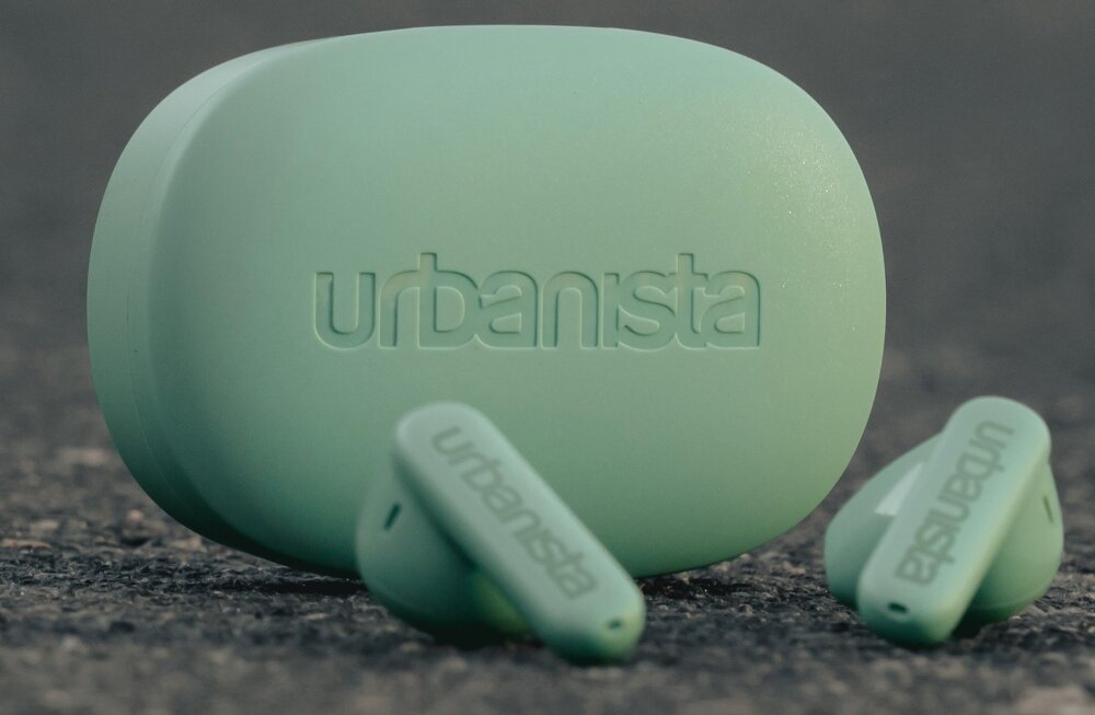 Słuchawki douszne URBANISTA Copenhagen styl sterowanie czas pracy ruch swoboda