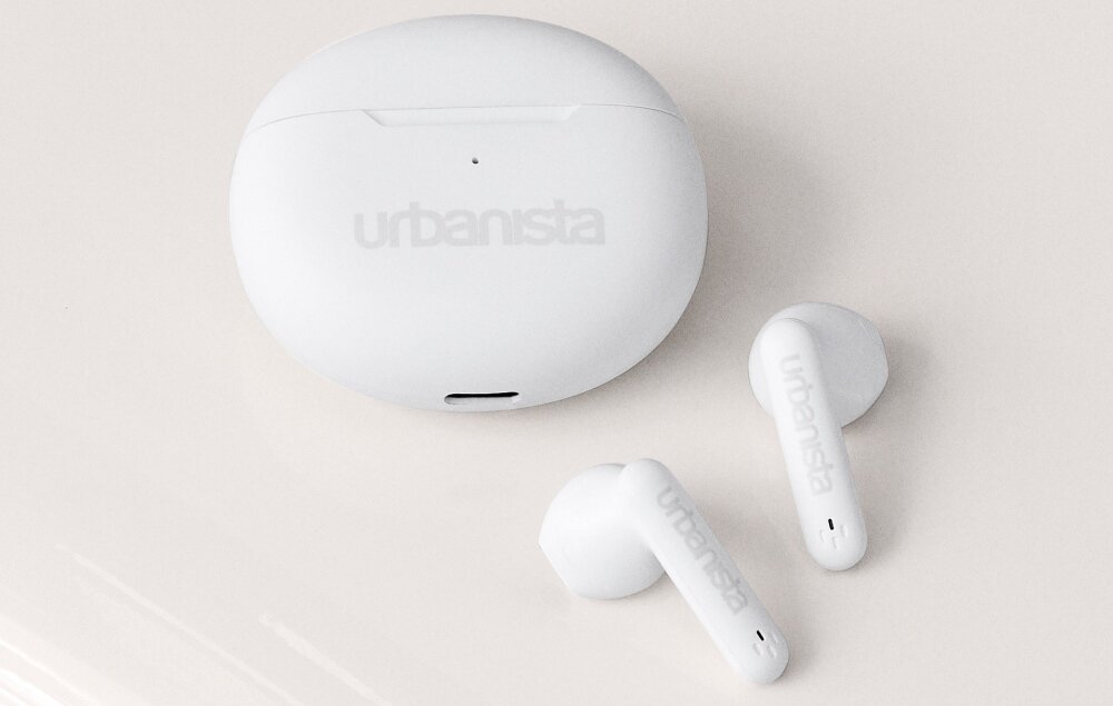 Słuchawki douszne URBANISTA Austin styl sterowanie czas pracy ruch swoboda