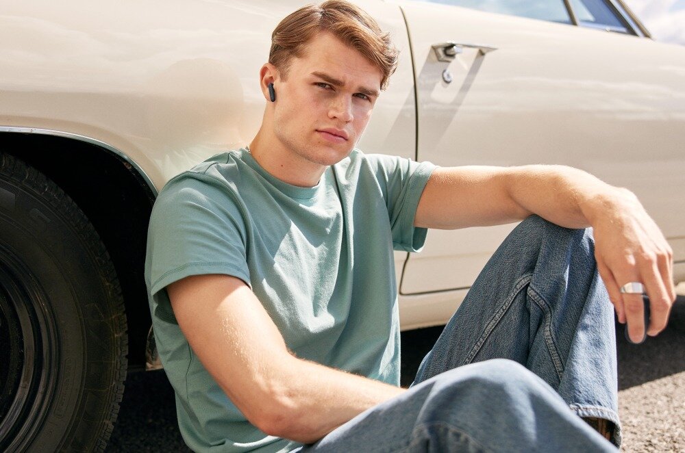 Słuchawki douszne URBANISTA Austin styl sterowanie czas pracy ruch swoboda