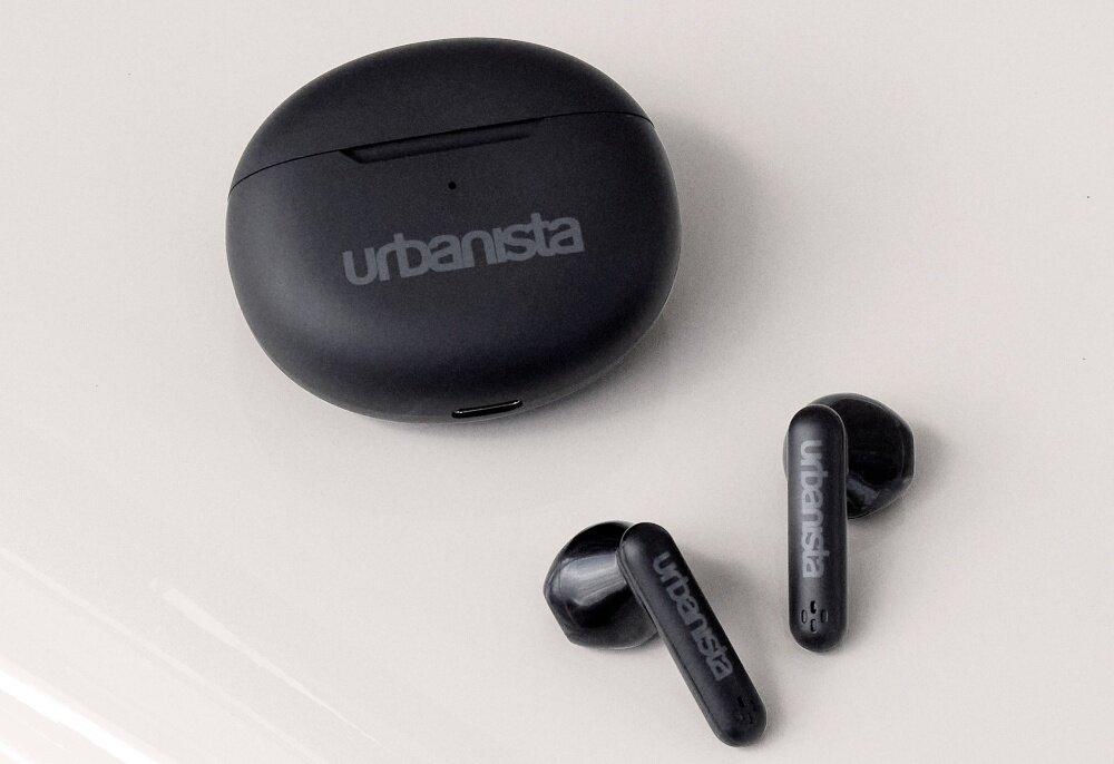 Słuchawki douszne URBANISTA Austin styl sterowanie czas pracy ruch swoboda