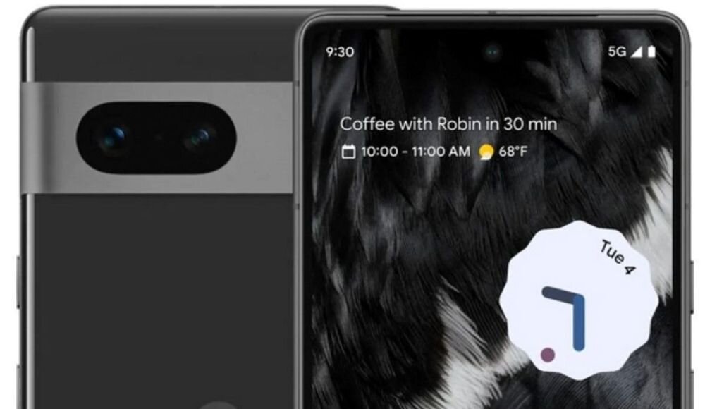 Smartfon GOOGLE Pixel 7 ekran bateria aparat procesor ram pamięć pojemność rozdzielczość zdjęcia filmy opis dane cechy blokady system łączność wifi bluetooth obudowa szkło odporność porty muzyka transfer sieć przekątna matryca waga czujniki oled amoled ips