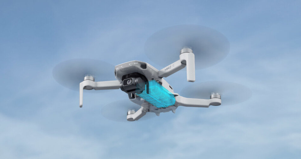 Dron DJI Mini 2 SE bateria wytrzymałość czas pracy