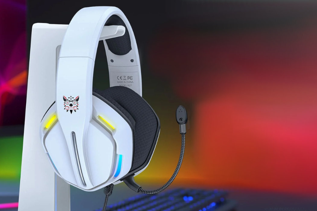 Słuchawki ONIKUMA X27 RGB  - przetworniki
