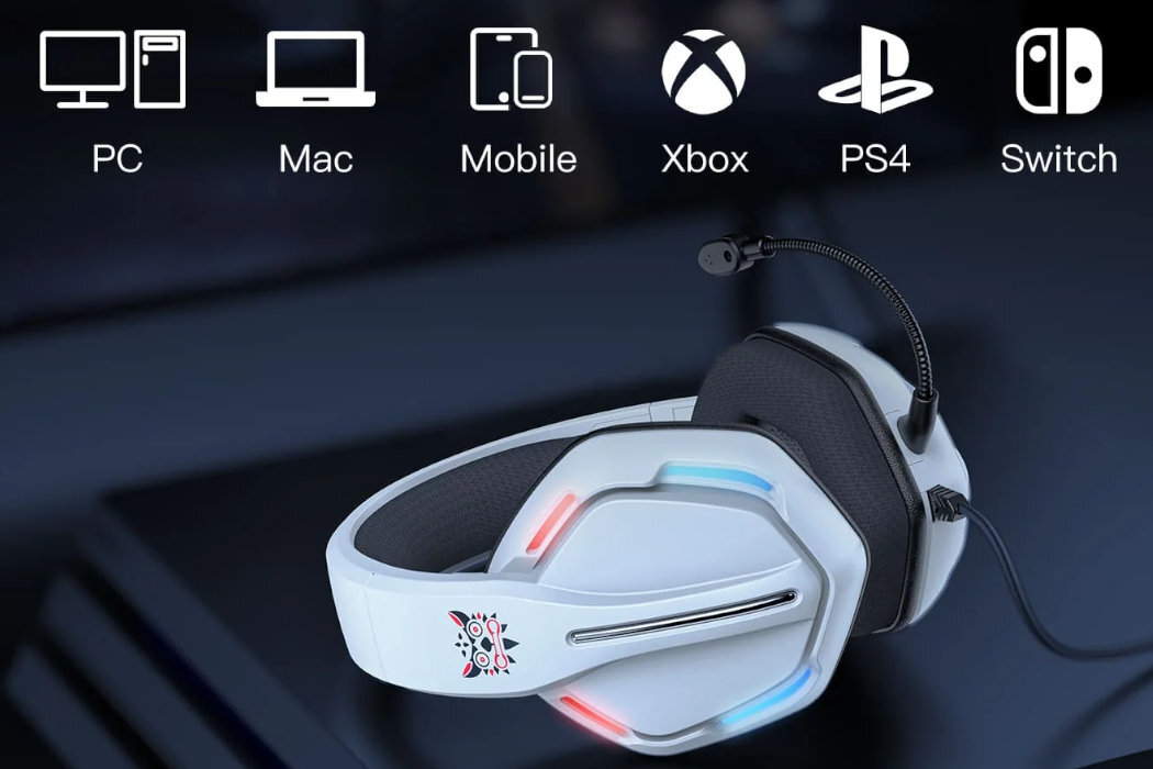 Słuchawki ONIKUMA X27 RGB  - pilot