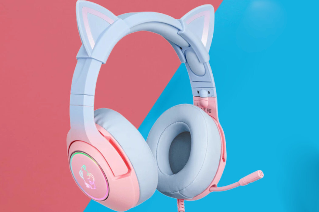 Słuchawki ONIKUMA K9 Cat Elf RGB - konstrukcja