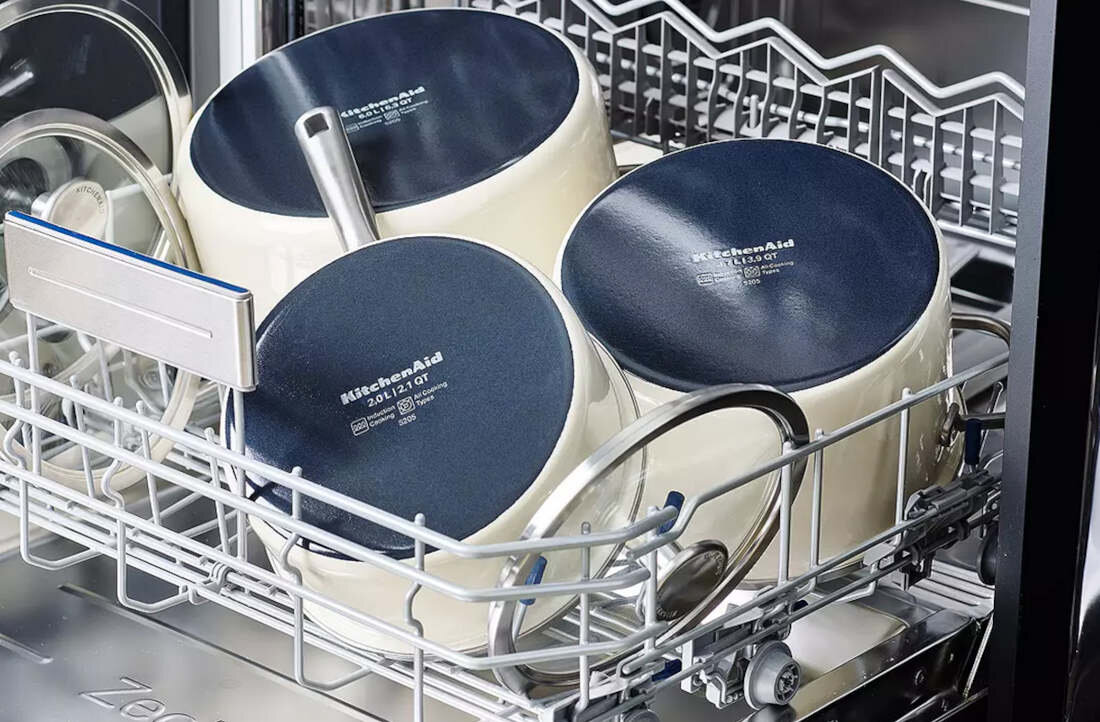 Garnek KITCHENAID CC003266-001 20 cm czyszczenie gotowanie do wszystkich kuchenek