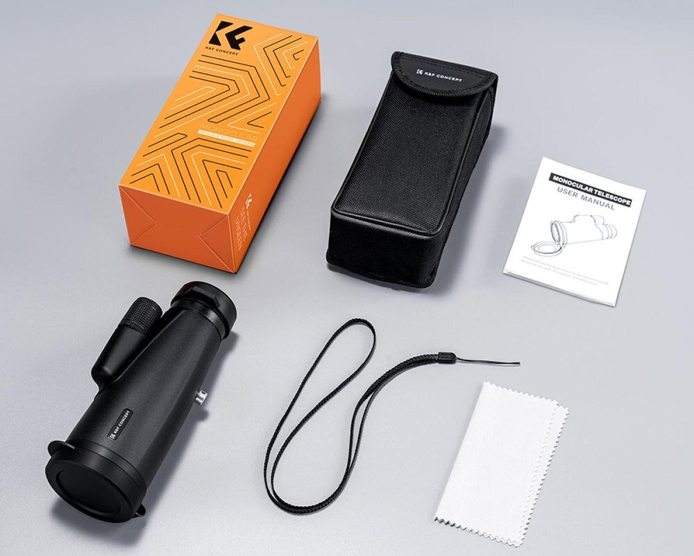 Monokular K&F CONCEPT KF33.068 12x50 Bak4 IP66 zestaw