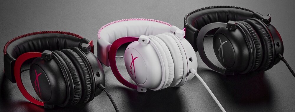 Słuchawki HYPERX Cloud dźwięk konstrukcja przewodowa bezprzewodowa mikrofon wygoda pilot jakość brzmienie