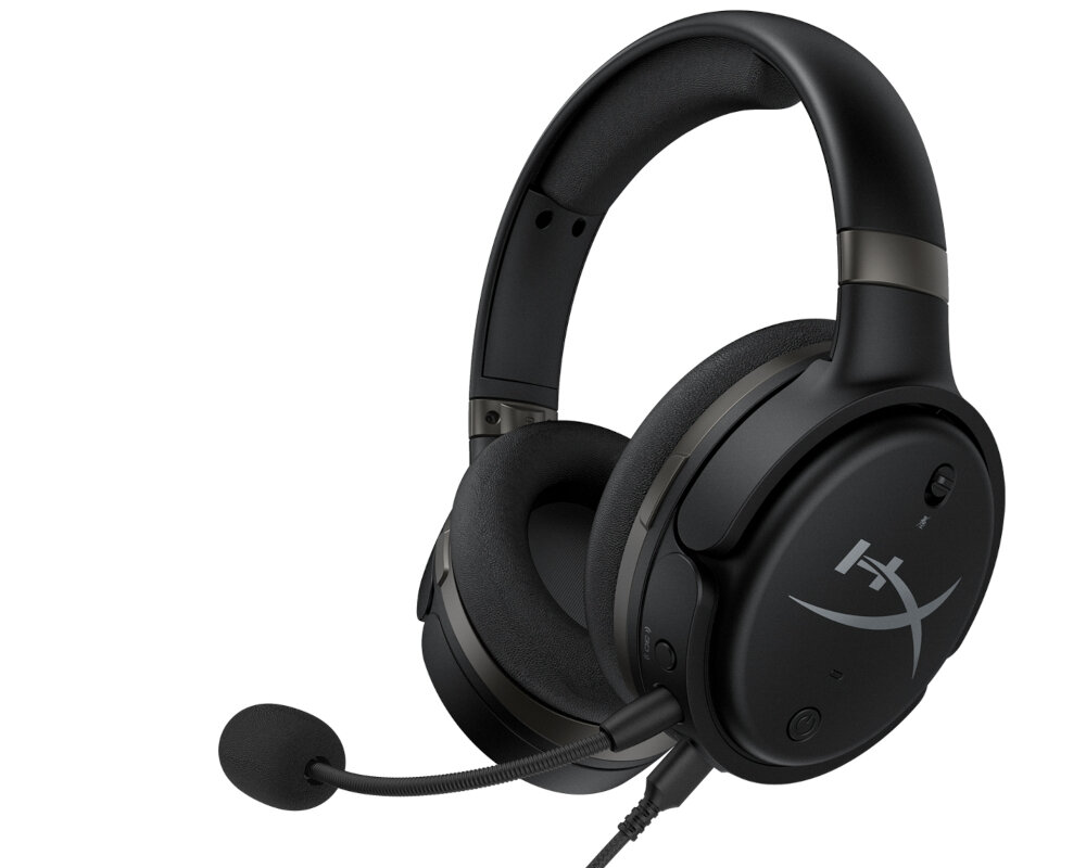 Słuchawki HYPERX Cloud Orbit S konstrukcja waga komfort redukcja szumów jakość dźwięk przewodowość regulacja pałąk dopasowanie obsługa