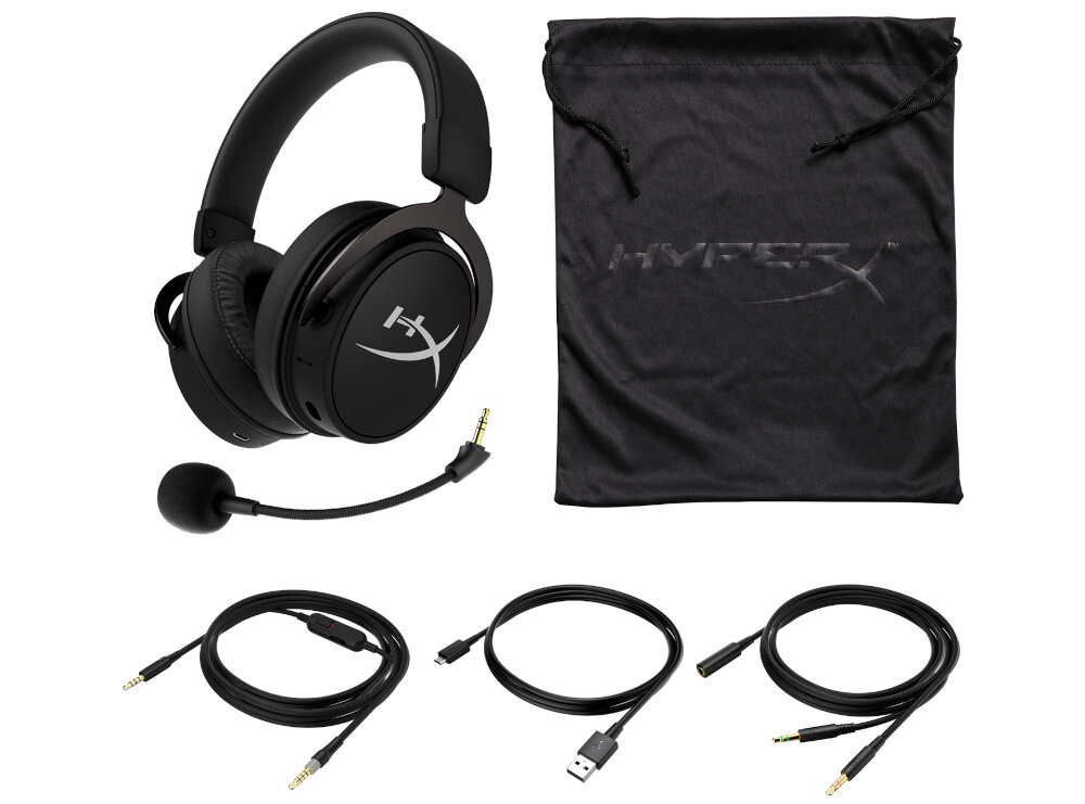 Słuchawki HYPERX Cloud Mix słuchawki bluetooth zestaw słuchawkowy Bluetooth zestaw słuchawkowy do gier pilot dopasowanie mikrofon rozmowy łączność dźwięk precyzja